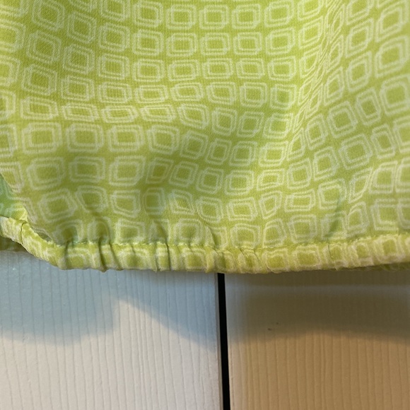 Ann Taylor Bubble Hem Peasant Style Top - Picture 3 of 5